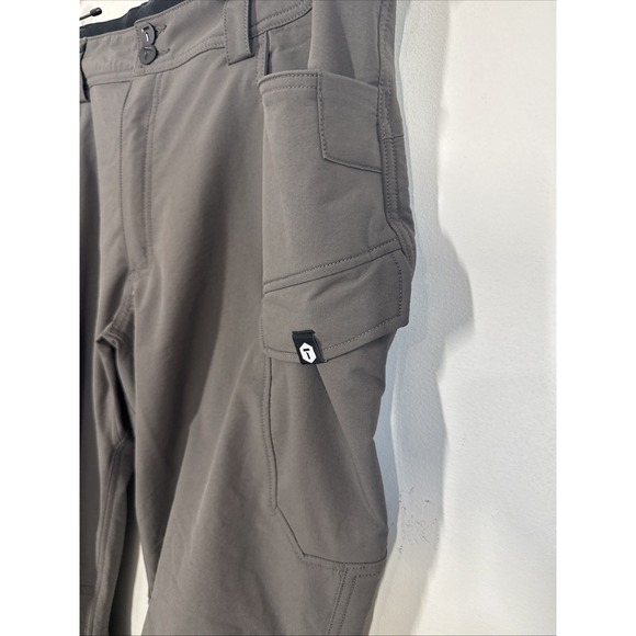Truewerk Mens 38x32 Charcoal T2 Werkpant Cargo Workwear Stretch Technical Rugged - Picture 6 of 13